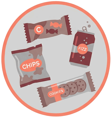 Traditional unhealthy snacks